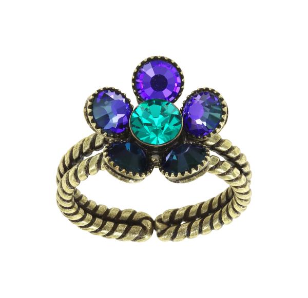 Blue/lila Lost Garden - Konplott ring